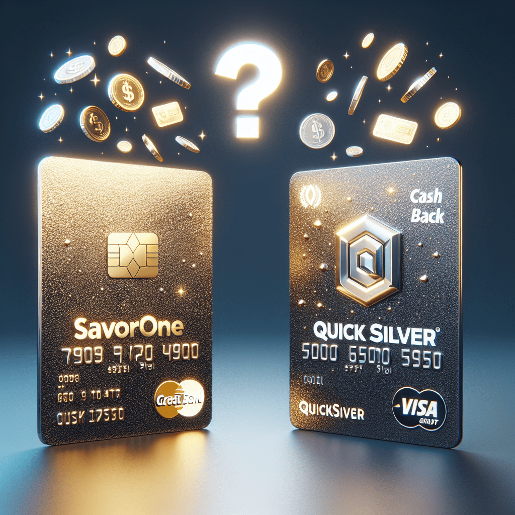 Capital One SavorOne vs. Quicksilver: Best Cash Back Card for You?