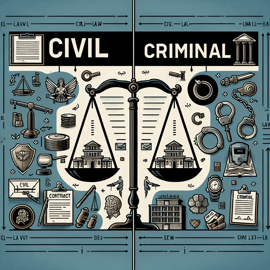 Civil vs. Criminal Cases: What’s the Difference and Why Does It Matter