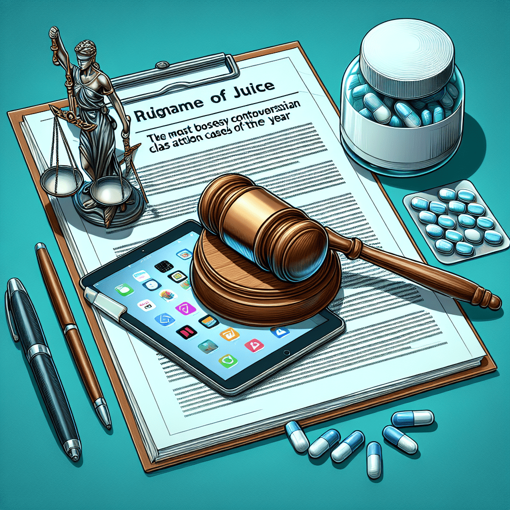 From Tech Giants to Big Pharma: The Most Controversial Class Action Cases of the Year