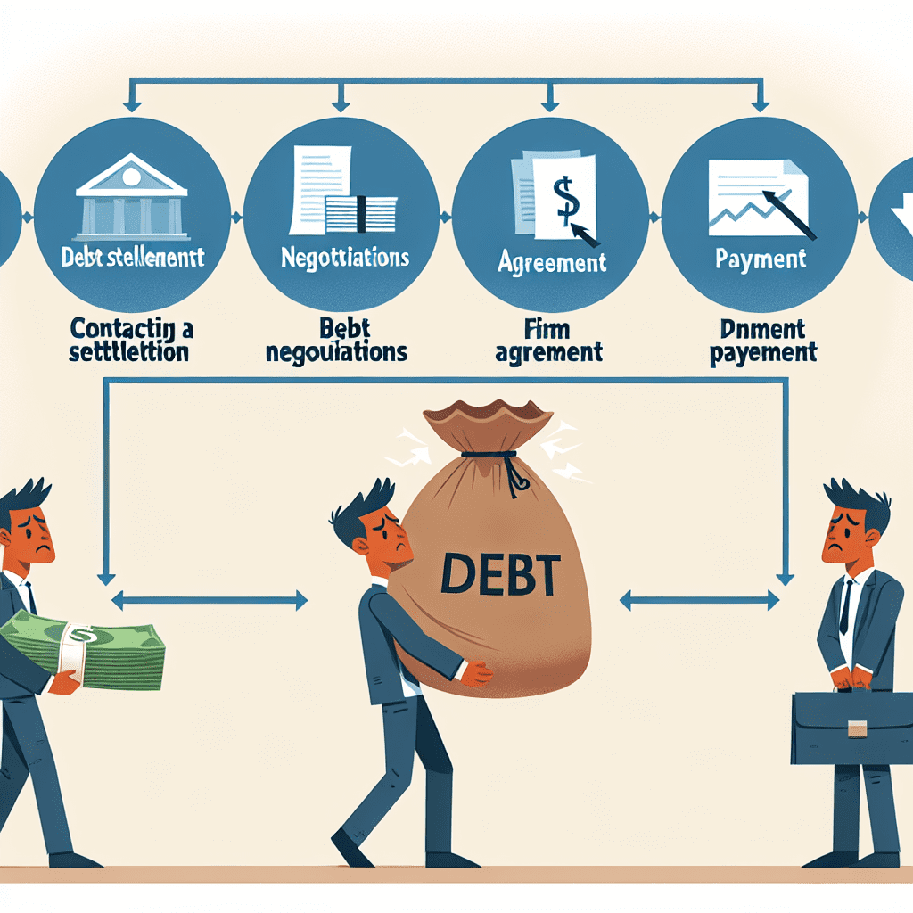 get out of debt for less than you owe the settlement process explained 2