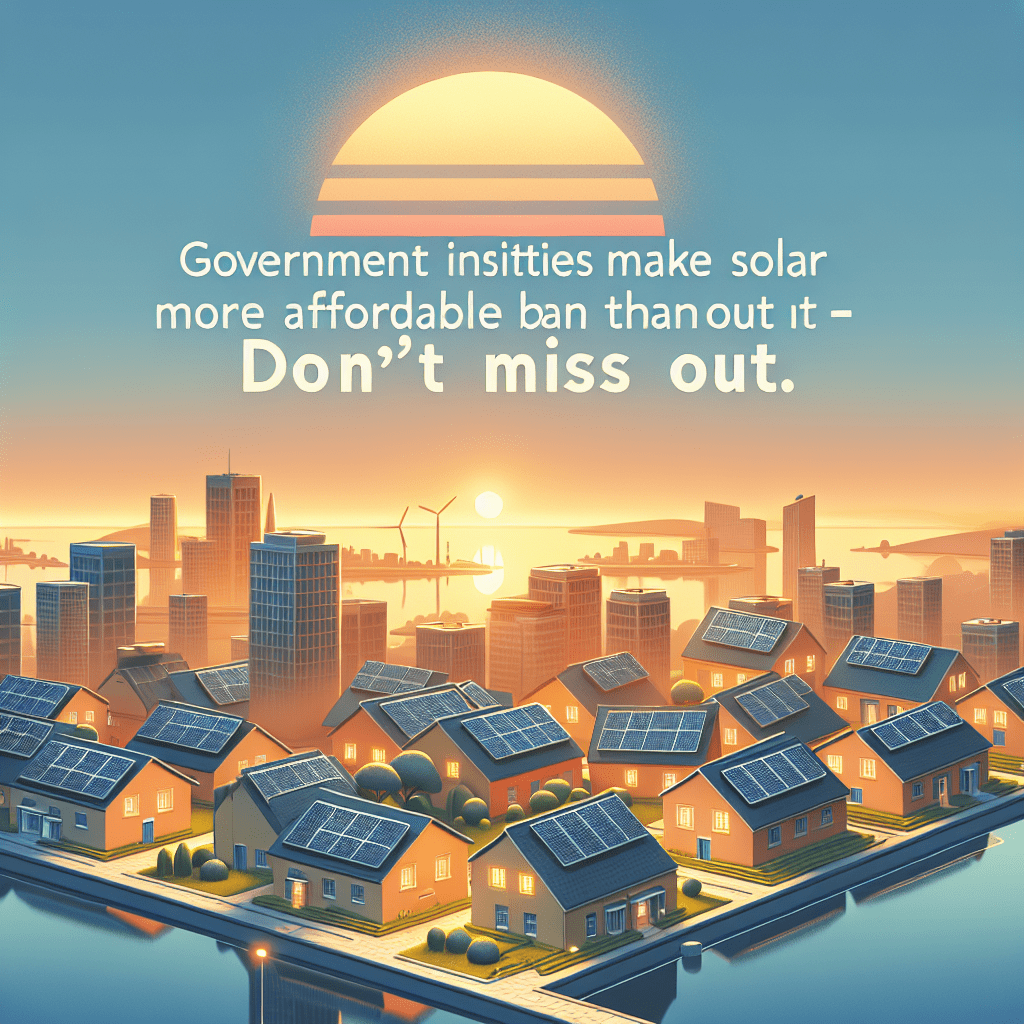 government incentives make solar more affordable than ever dont miss out 2