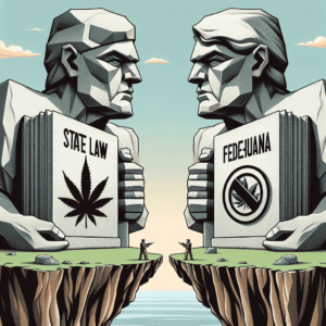 how state vs federal laws clash over issues like marijuana legalization 2