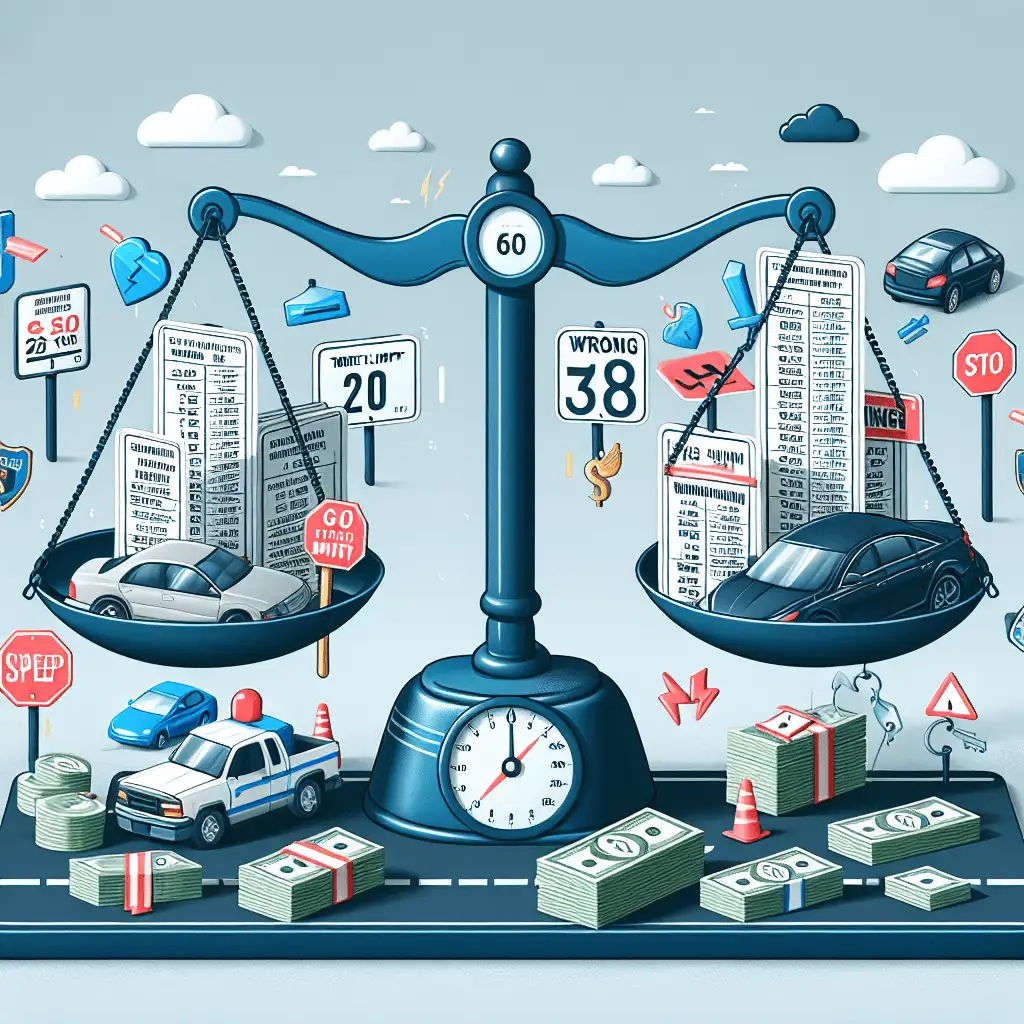 how traffic violations affect your car insurance premiums 2