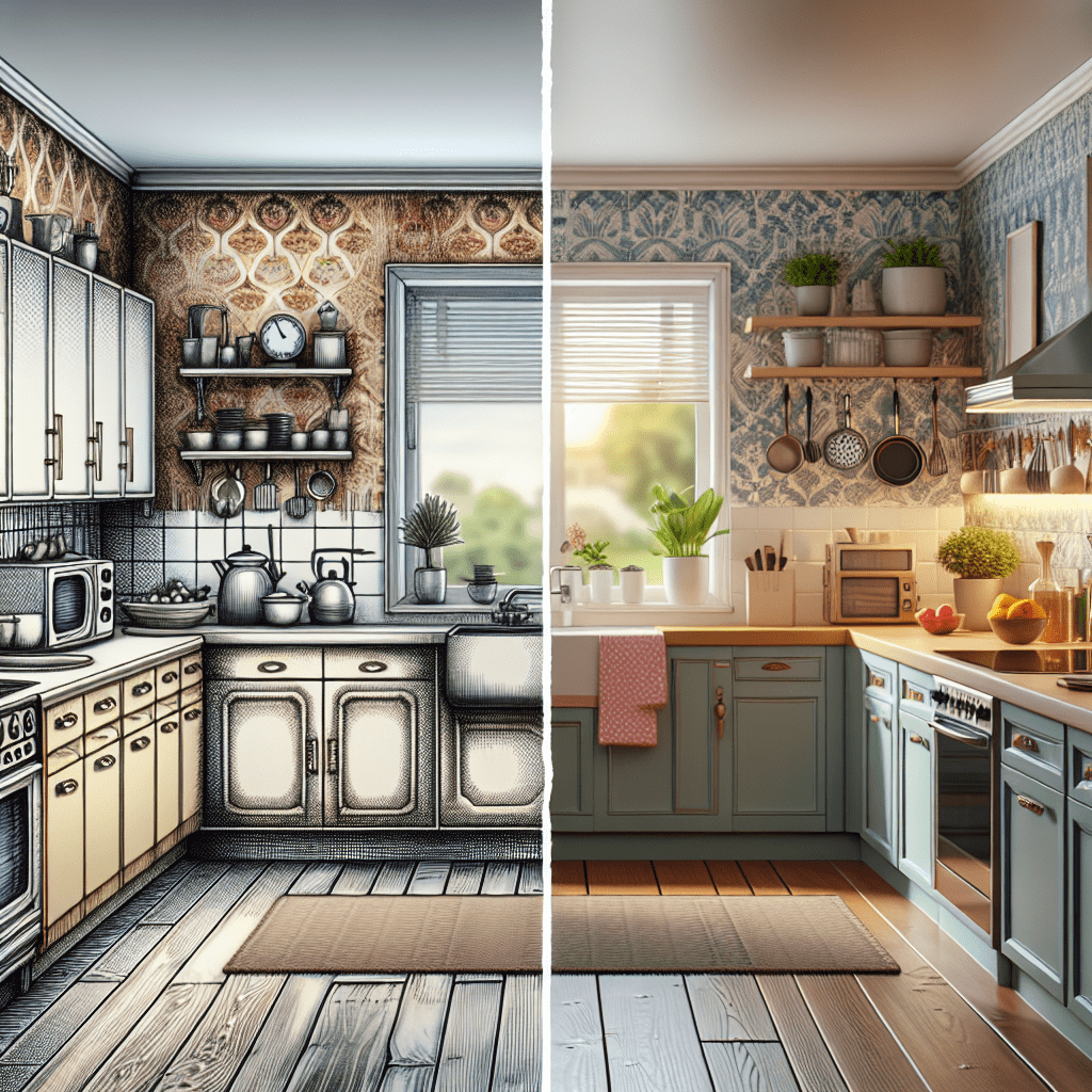 outdated kitchen get a stunning upgrade that adds value to your home 2