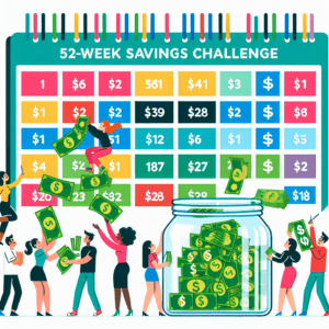 the 52 week savings challenge a fun way to save 1378 this year 2