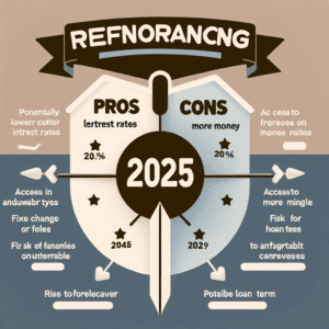 the pros and cons of refinancing your mortgage in 2025 2